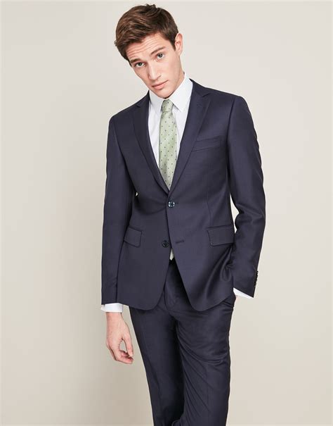 Costume en laine Dior Homme Bleu taille 46 IT en Laine 